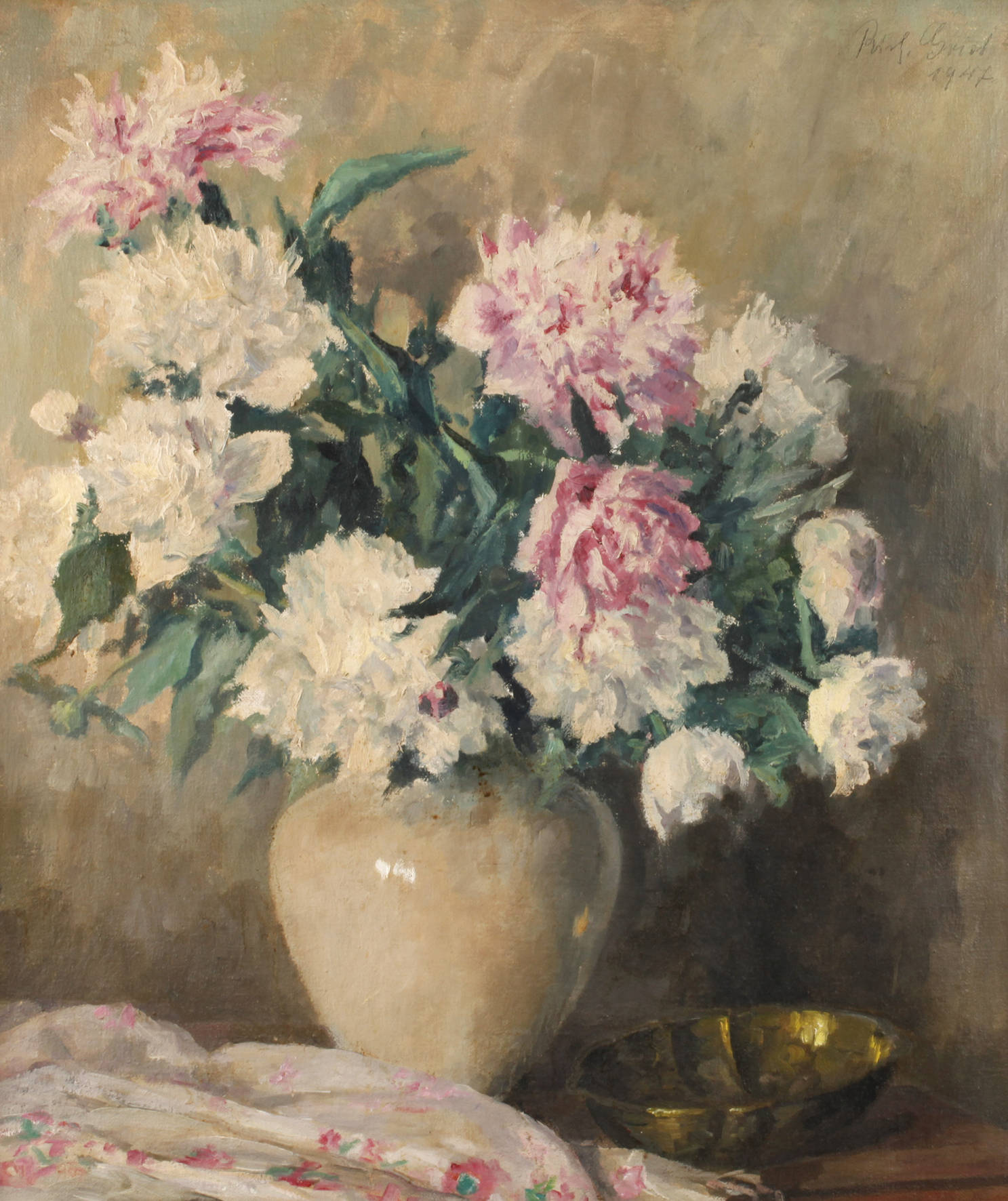 Richard Griep, Pfingstrosenstillleben