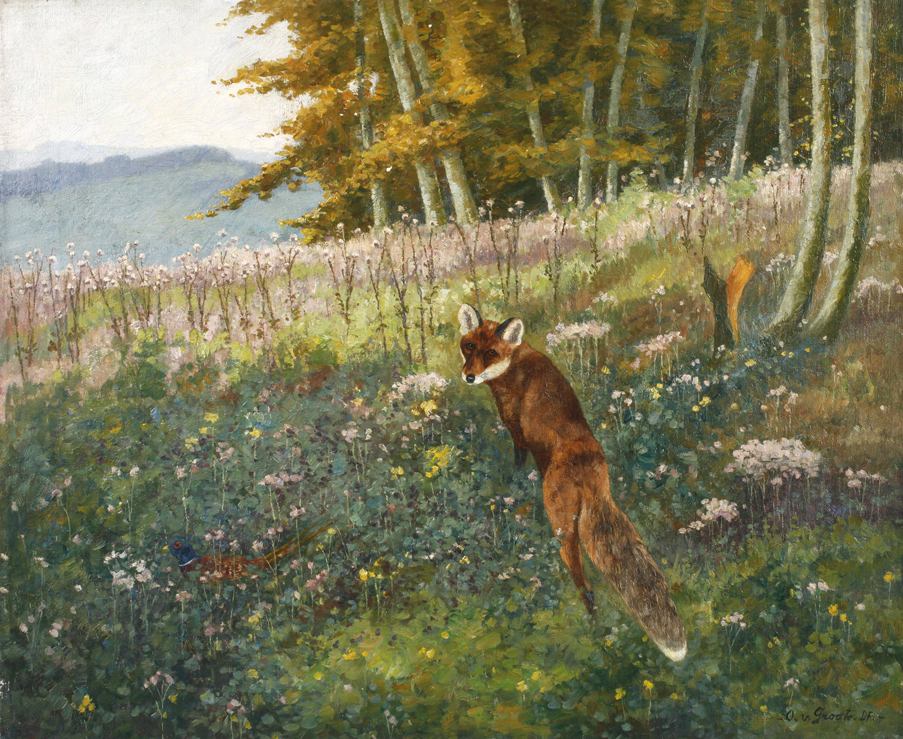 Otto von Groote, ”Reinecke auf Pirsch”