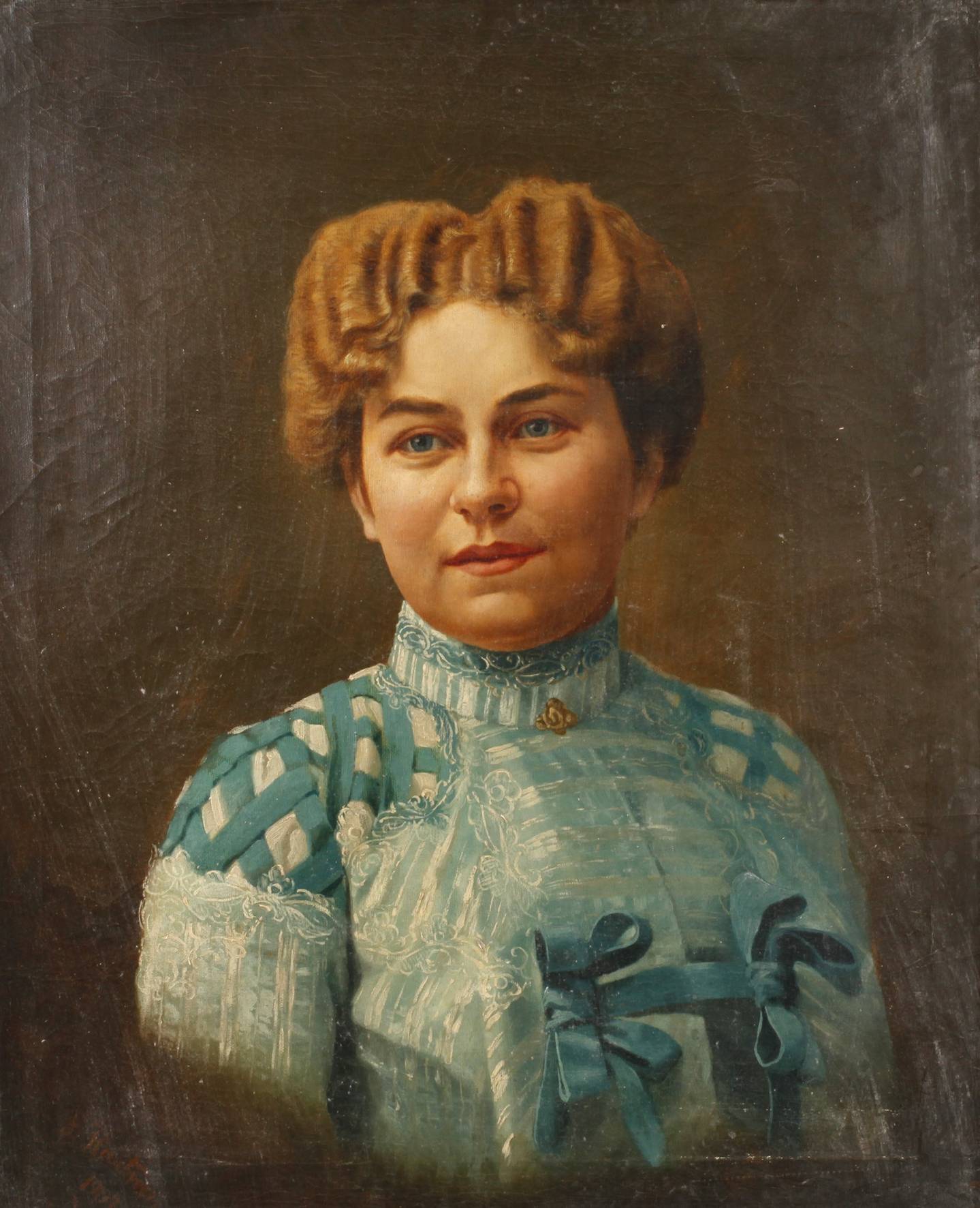 F. Hartmann, Damenportrait