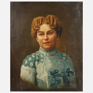 F. Hartmann, Damenportrait