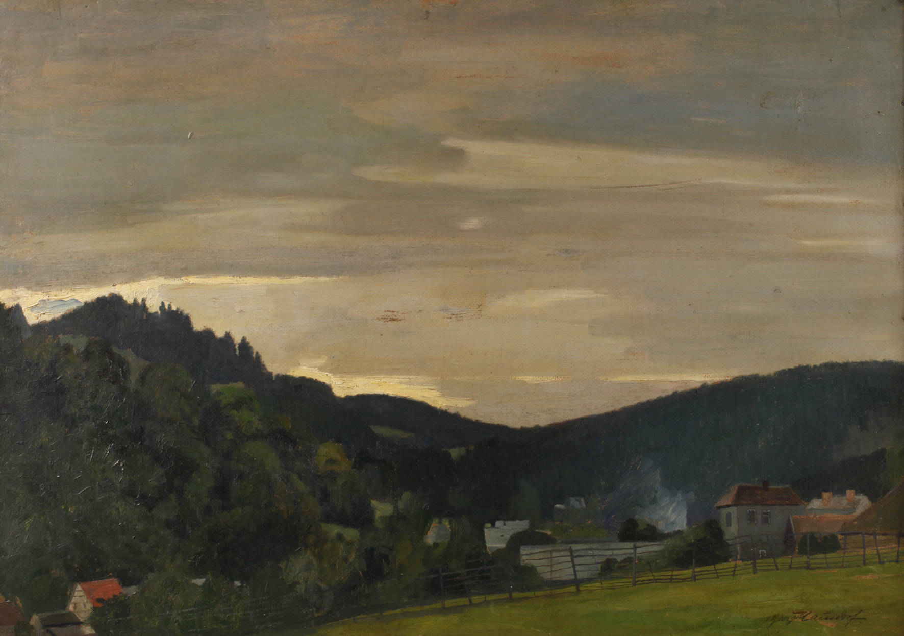 Prof. Georg Hausdorf, Sommerlandschaft