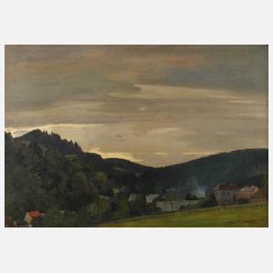 Prof. Georg Hausdorf, Sommerlandschaft