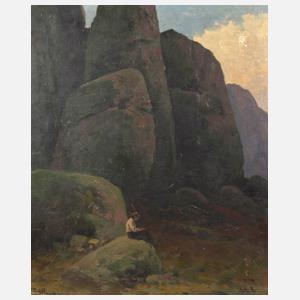 Rudolf Hellgrewe, Abend im Gebirge