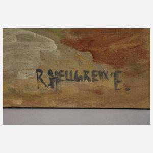 Rudolf Hellgrewe, Gehöft in Sommerlandschaft