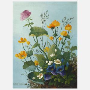 Minni Herzing, Sommerblumen