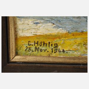 Georg Höhlig, Erster Schnee im Erzgebirge