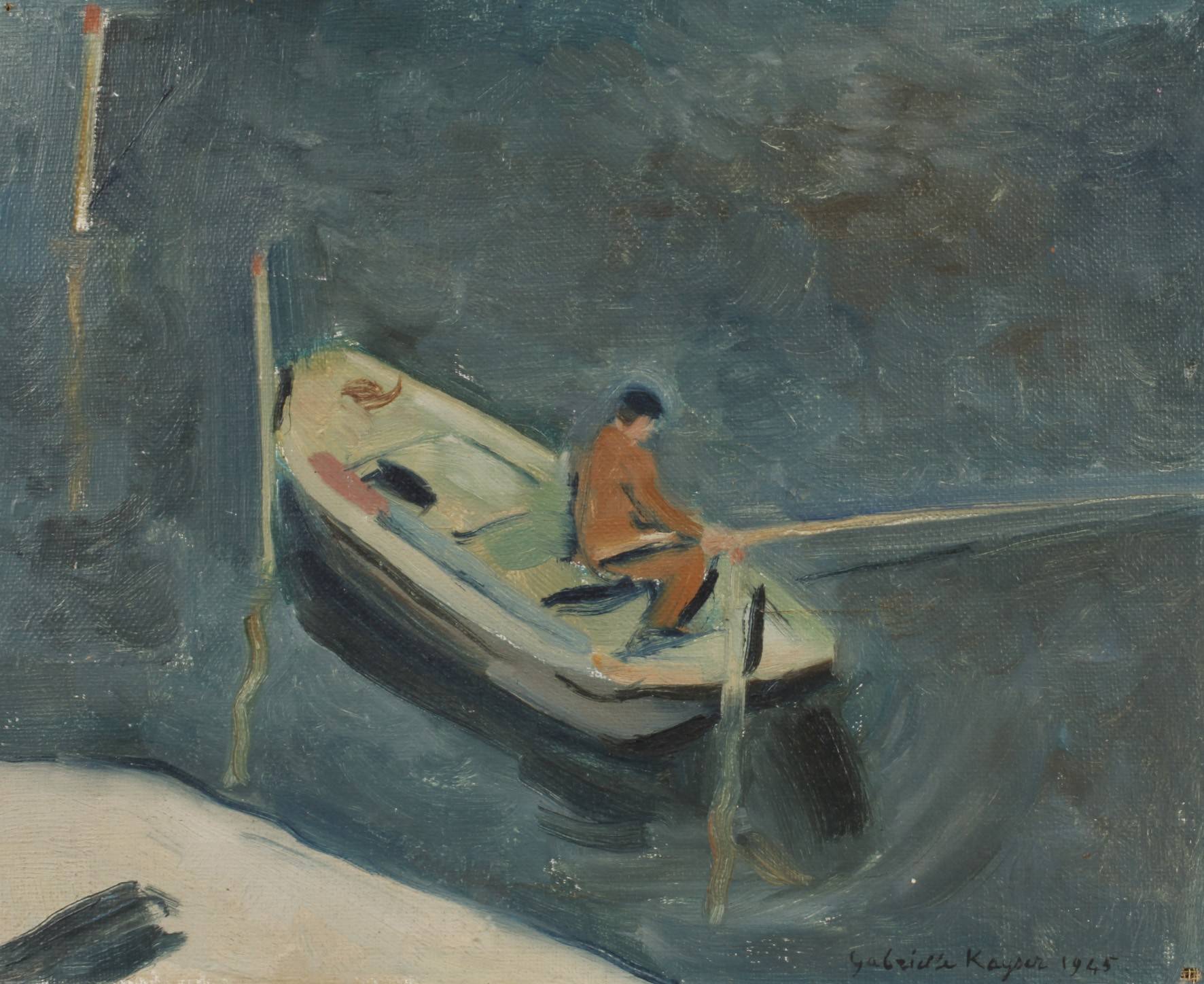 Gabrielle Kayser, Angler