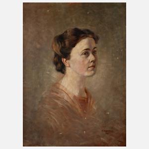 Erich Kleiber, attr., Damenportrait