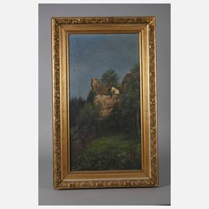 Hanna Klose-Greger, attr., ”Ruine Lauenstein”