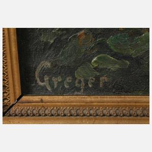 Hanna Klose-Greger, attr., ”Ruine Lauenstein”