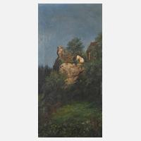 Hanna Klose-Greger, attr., ”Ruine Lauenstein”111