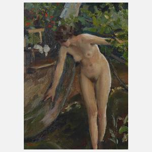 Erwin Knirr, Stehender Frauenakt