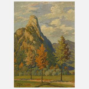 Otto Kubel,  ”Der Kofel bei Oberammergau”