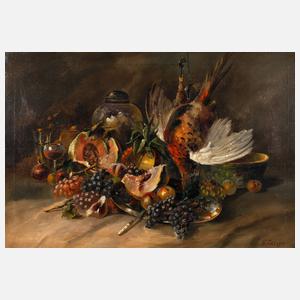 G. Lange, Stillleben mit Fasan