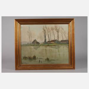 Grégoire Lavaux, Teich in Housseau