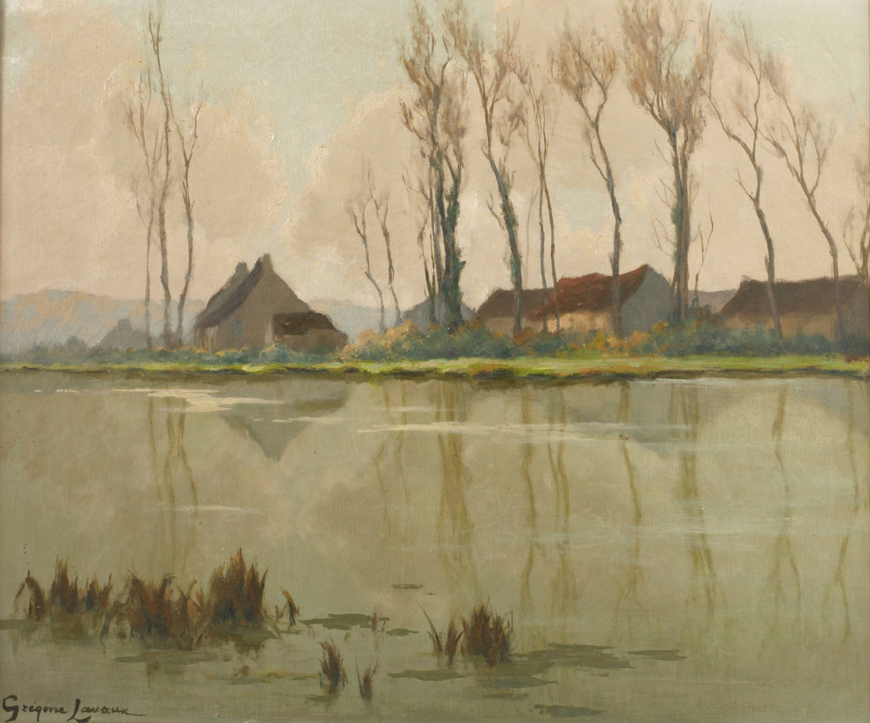Grégoire Lavaux, Teich in Housseau
