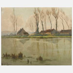 Grégoire Lavaux, Teich in Housseau