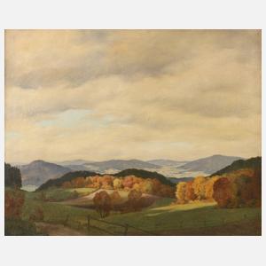 Max Merker, Spätsommerlandschaft