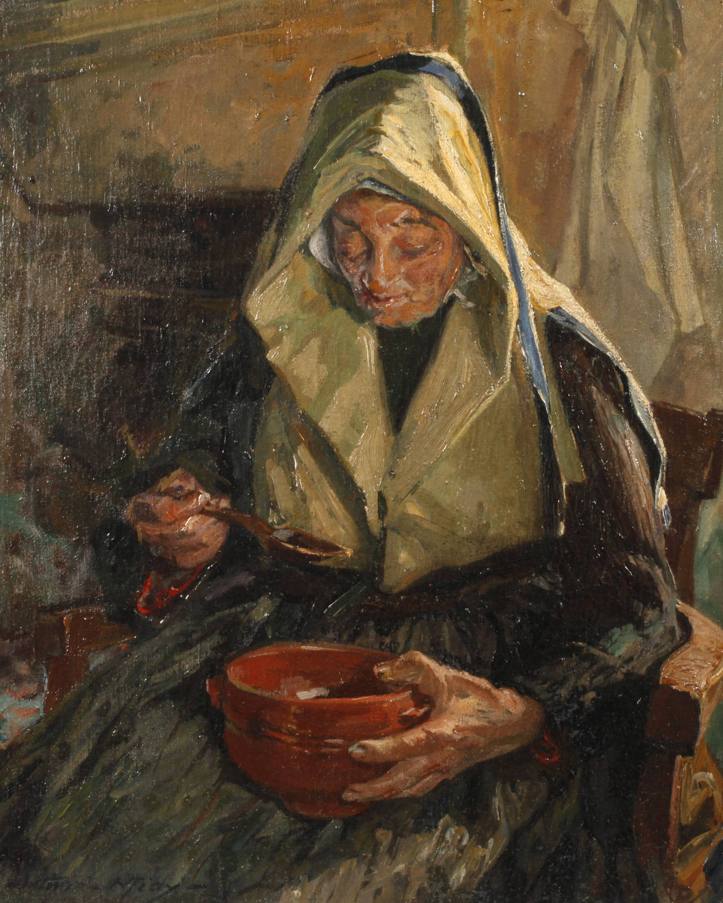 Arthur Midy, Die Suppenesserin