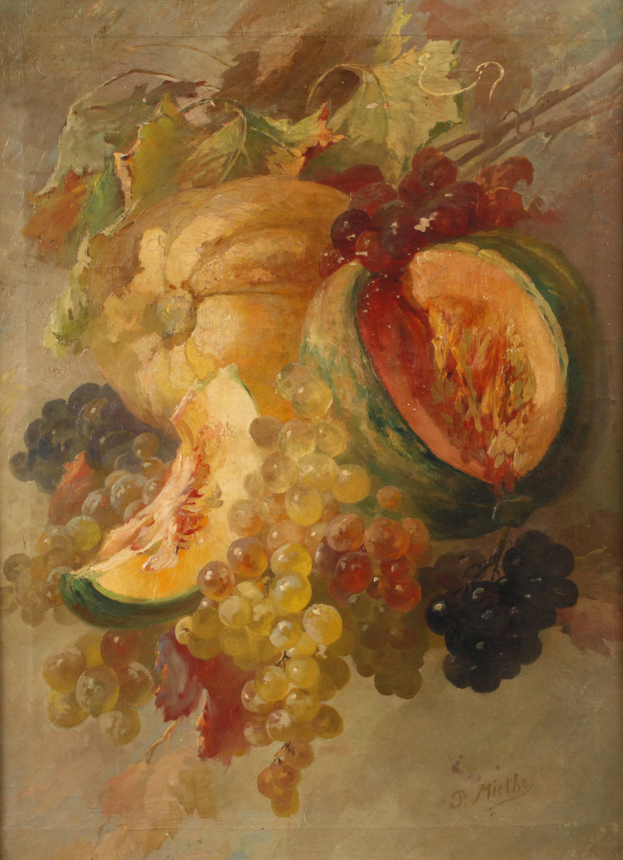 P. Miethe, Früchtestillleben