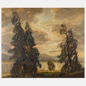 Hans Münnich, ”Abendstimmung am Kochelsee”