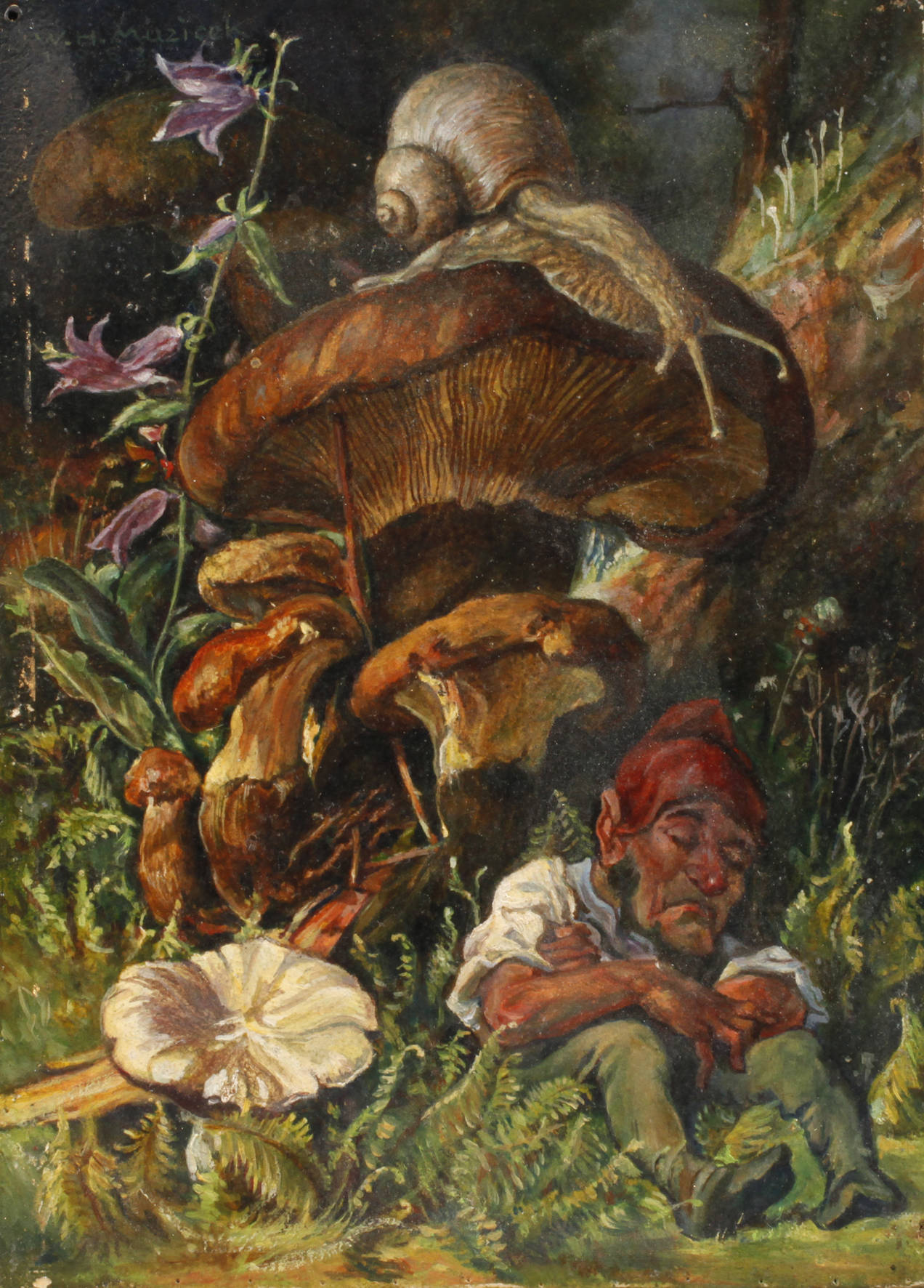 W. H. Muzicek, Das Nickerchen