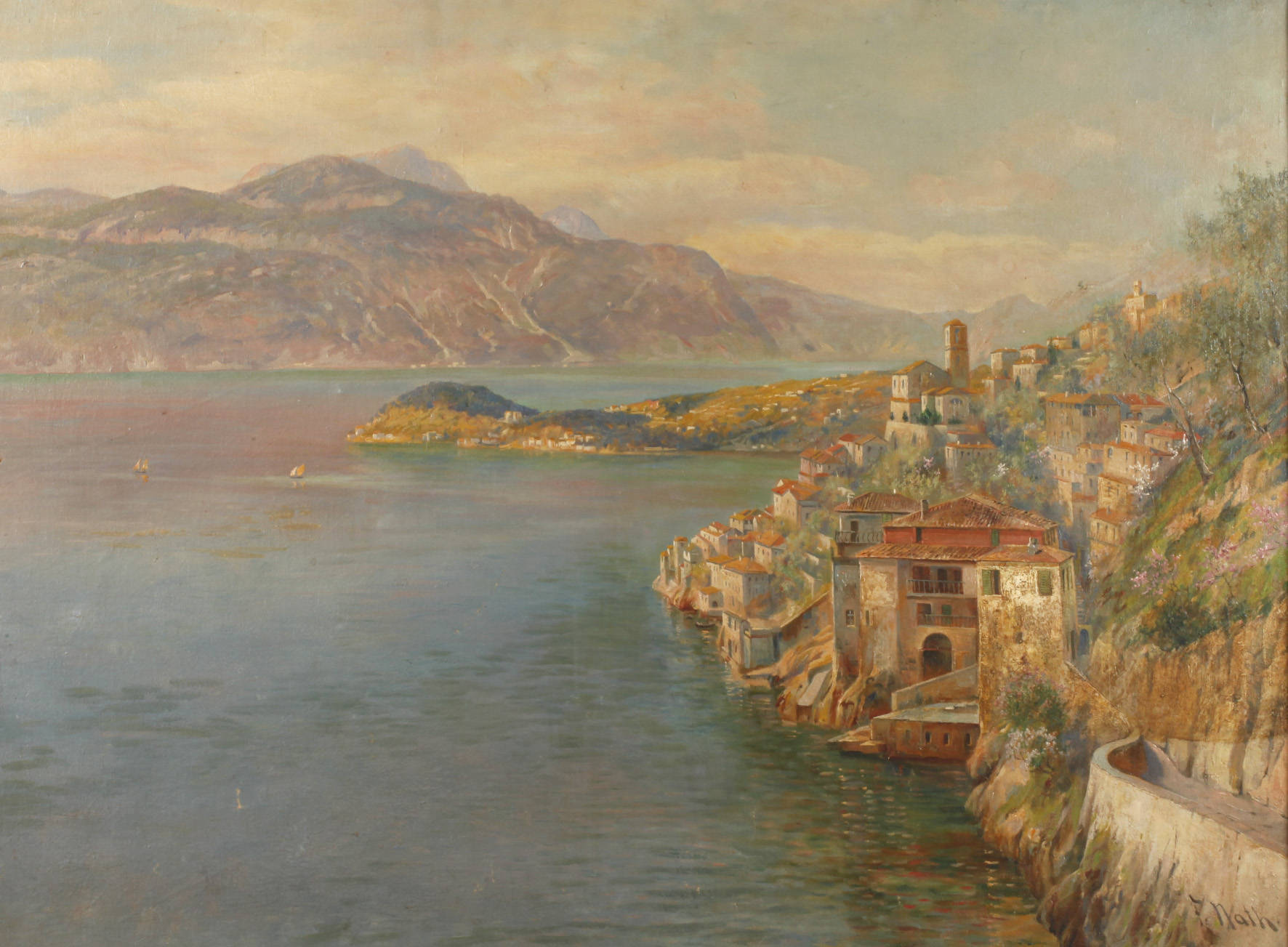 Friedrich Nath, ”Bellagio – Comer-See”