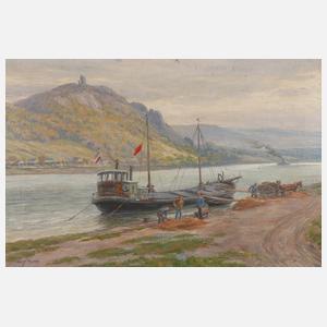 Carl Nonn, ”Morgen am Rhein”
