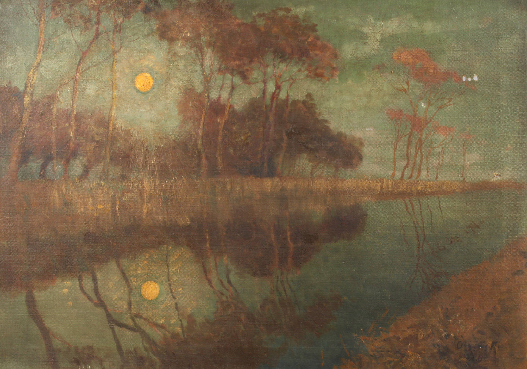 Ferenc Olgyay, Mondscheinlandschaft