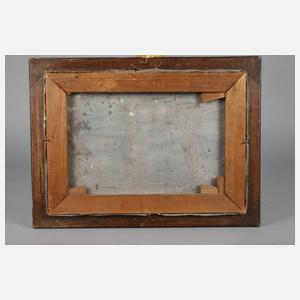 Franz Reinhardt, Pflügender Bauer in Märzenlandschaft