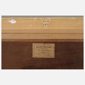 Heinz Roder, Stürmige Küstenlandschaft mit Burgruine