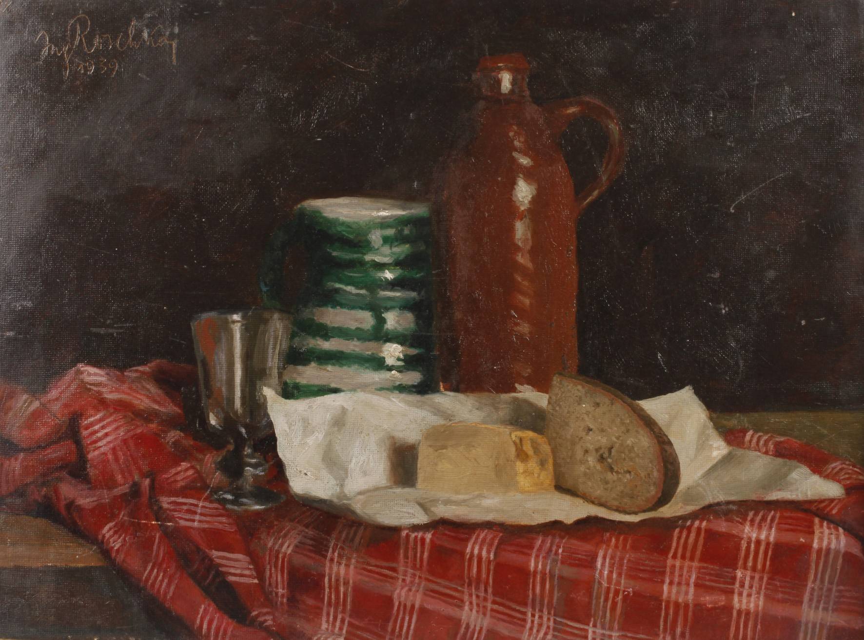 Ing. Roschka, Brotzeitstillleben