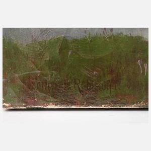 Herrmann Rüdisühli, Allee in Herbstlandschaft