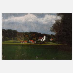 Herrmann Rüdisühli, Allee in Herbstlandschaft