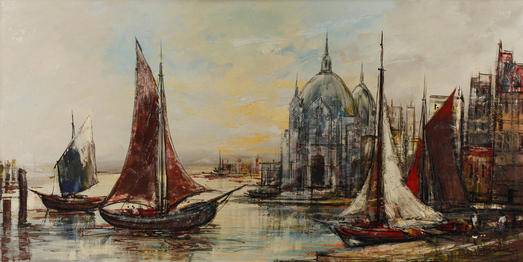 Horst Rumstedt, attr., Ansicht Venedig