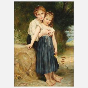 P. Sauvage, Kinderpaar