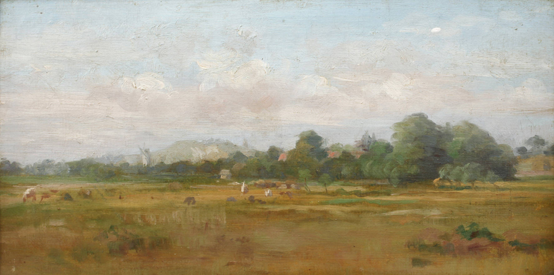 Arnulf Schmidt, attr., Landschaft bei Dresden