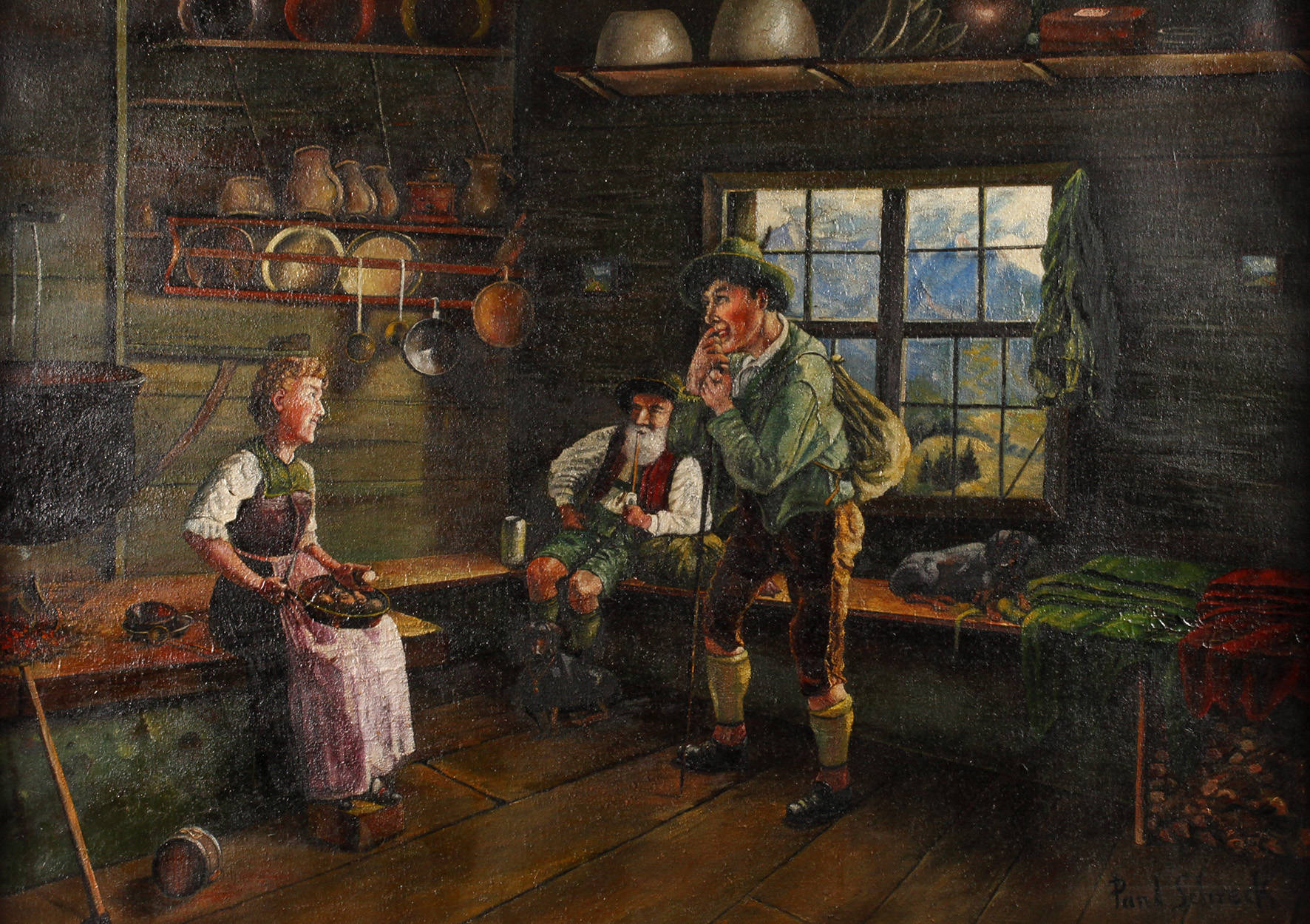 Paul Schreck, Bayerische Wirtshausszene