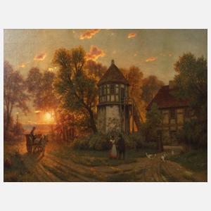 Albert Schwartz, Sommerabend