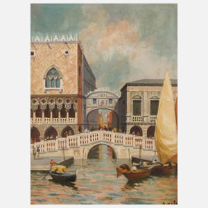 E. Sele, Venedigansicht
