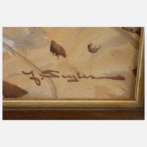 Prof. Julius Seyler, Krabbenfischer am Meer