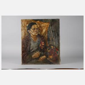 Heinrich Siebald, Blumenverkäuferin