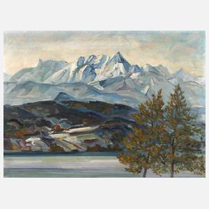 Prof. Josef Tichy, See im Hochgebirge