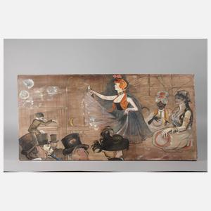 Kopie nach Henry de Toulouse-Lautrec ”Maurischer Tanz”