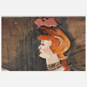 Kopie nach Henry de Toulouse-Lautrec ”Maurischer Tanz”