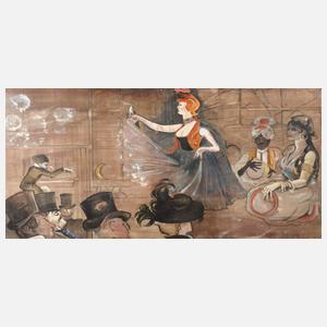 Kopie nach Henry de Toulouse-Lautrec ”Maurischer Tanz”