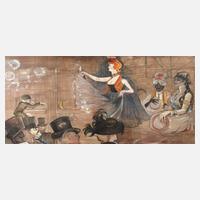 Kopie nach Henry de Toulouse-Lautrec ”Maurischer Tanz”111