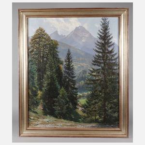 Prof. Josef Vietze, Sommerliche Watzmannansicht