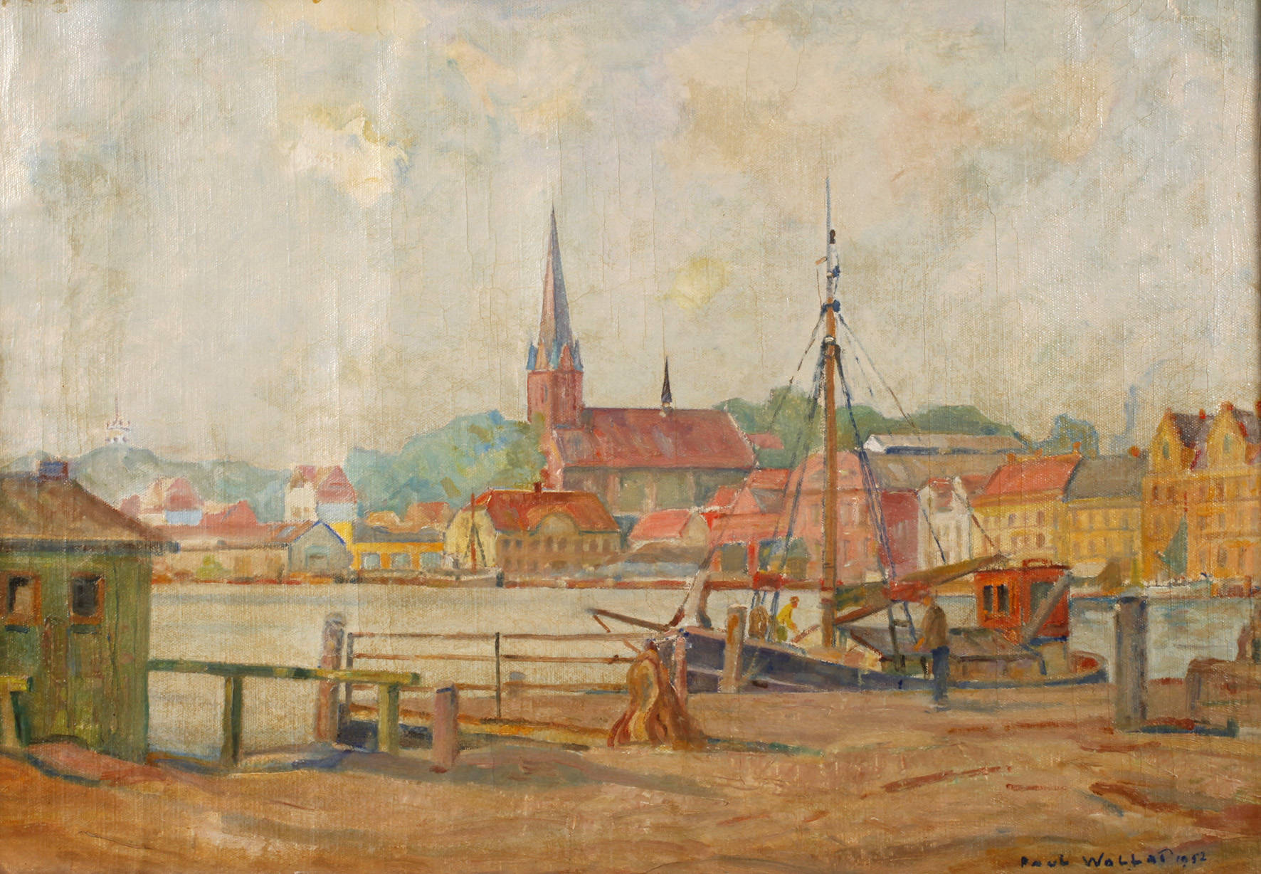 Paul Wallat, Ansicht Sonderburg