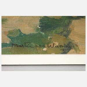 Martin van Waning, Holländische Dorfansicht